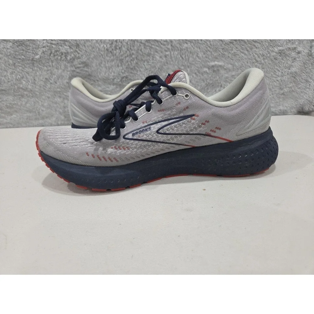 Brooks Glycerin 19 Men's 1103561D992 Running Shoes Gray Blue Sz 11.5
